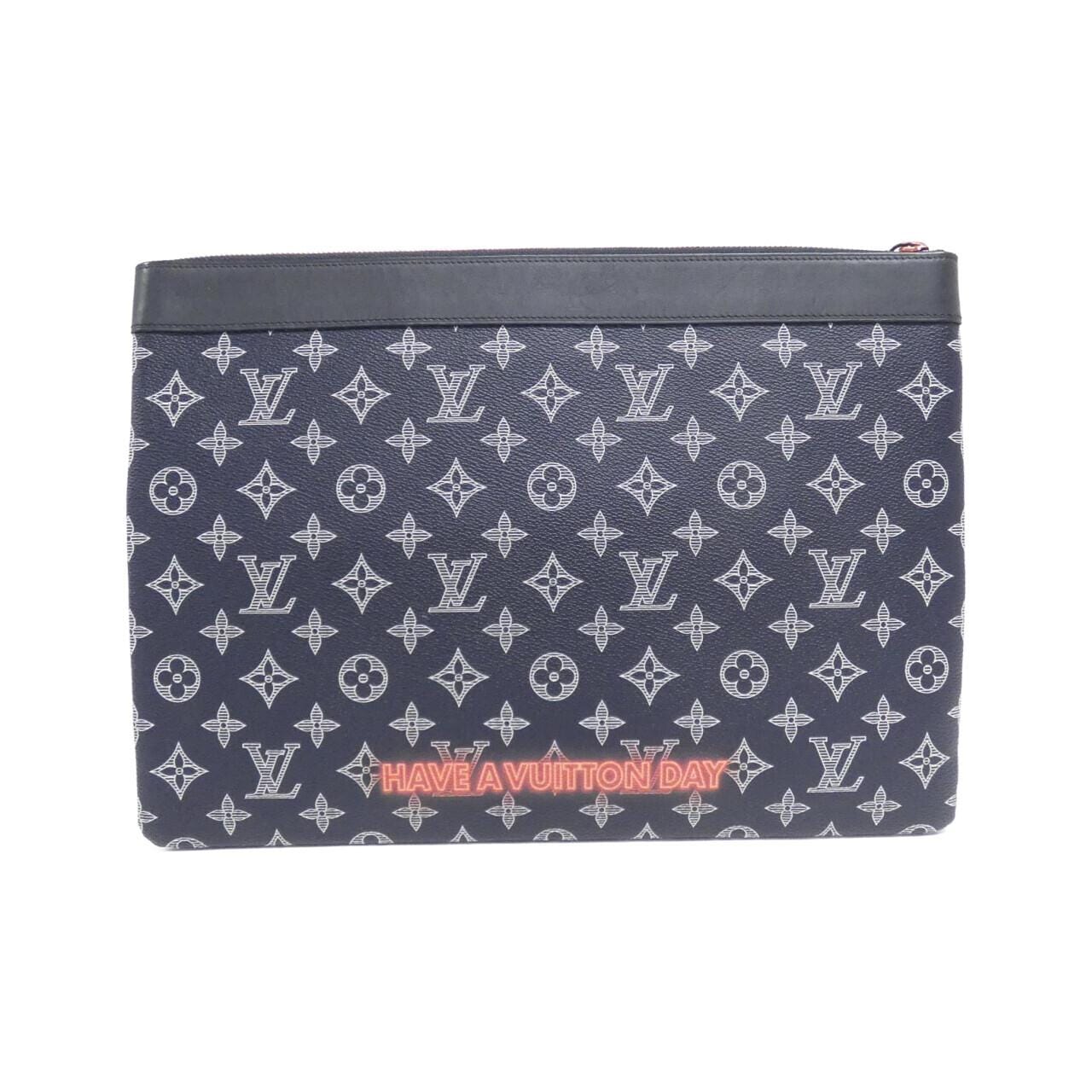 LOUIS VUITTON Monogram Ink (Upside Down) Pochette Apollo M62905 Bag
