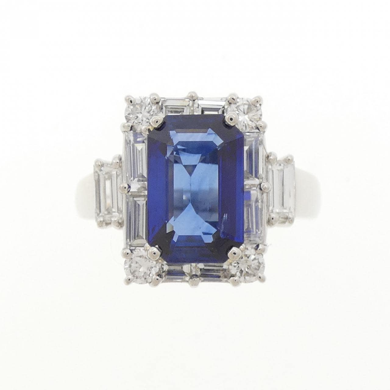PT900 サファイヤ リング 3.01CT