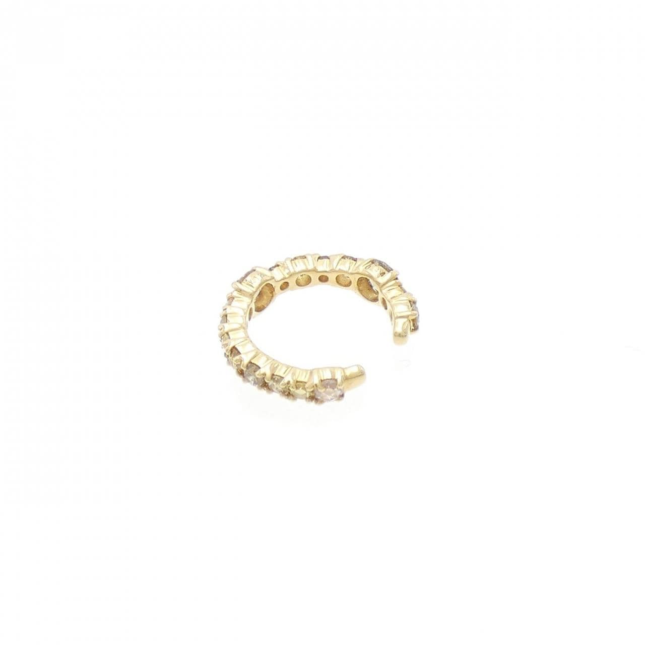 【新品】K18YG ダイヤモンド イヤーカフ 0.44CT 片耳