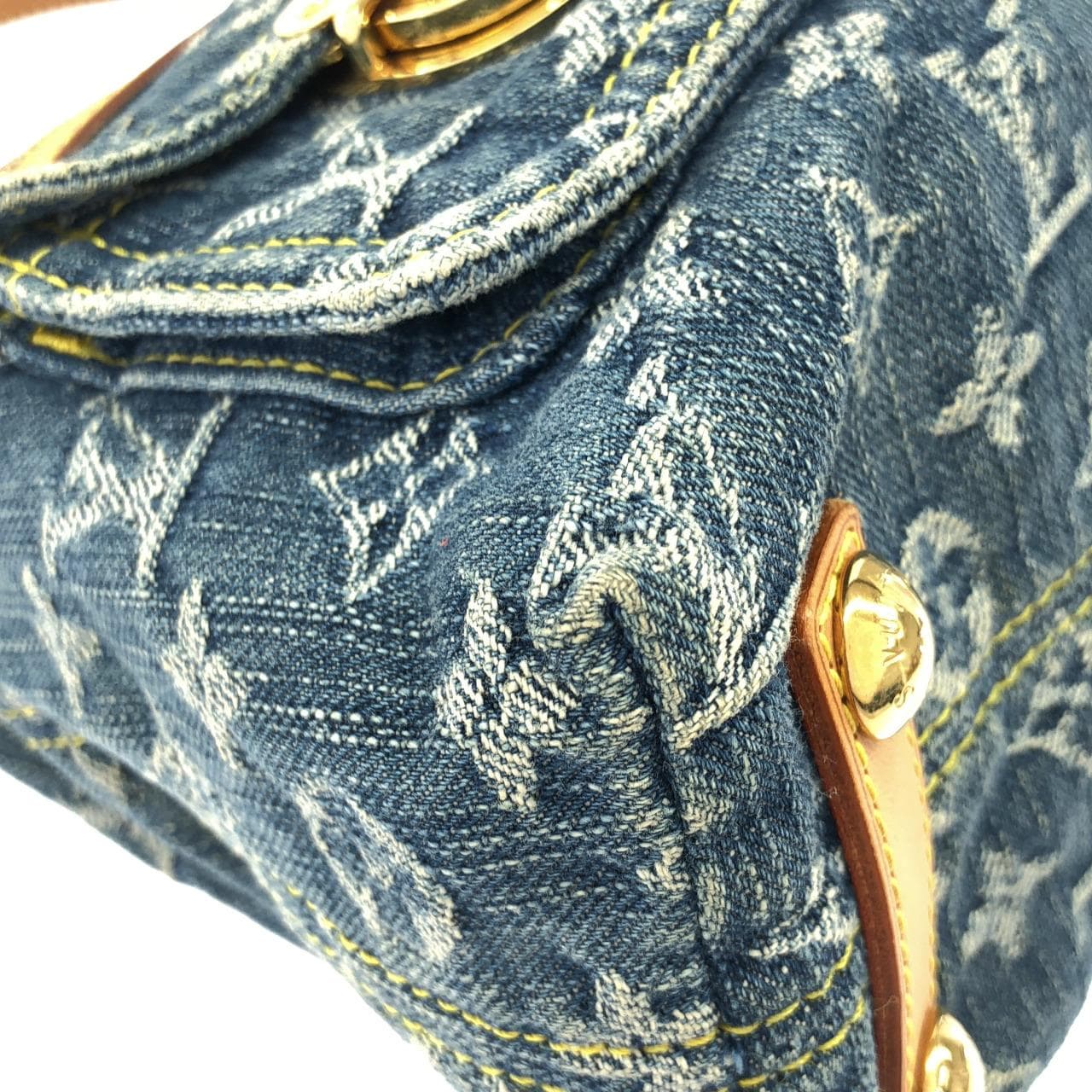 【ヴィンテージ】ルイヴィトン モノグラム デニム バギー PM M95049 ショルダーバッグ