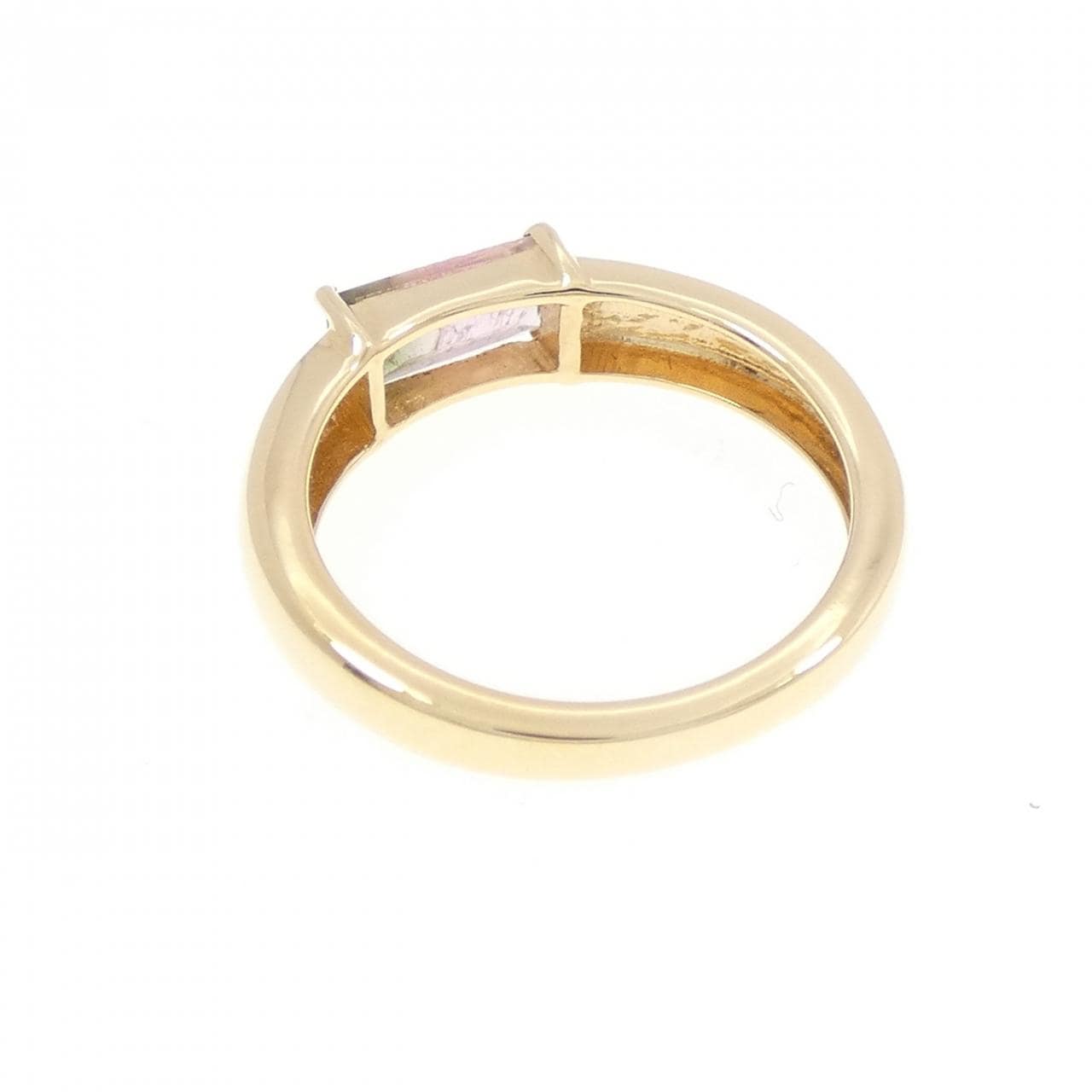 【新品】K18YG トルマリン リング 0.45CT
