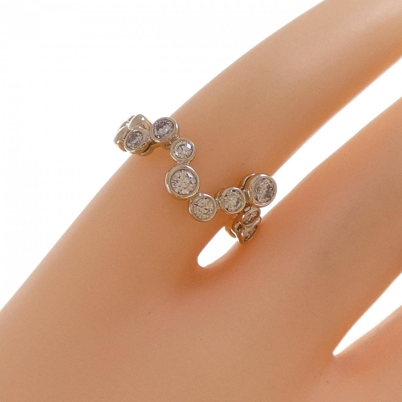 カシケイ ベゼル リング 0.40CT