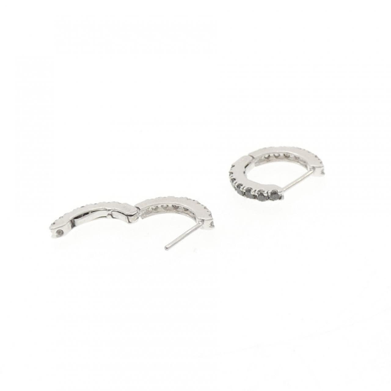 K18WG ダイヤモンド ピアス 0.50CT
