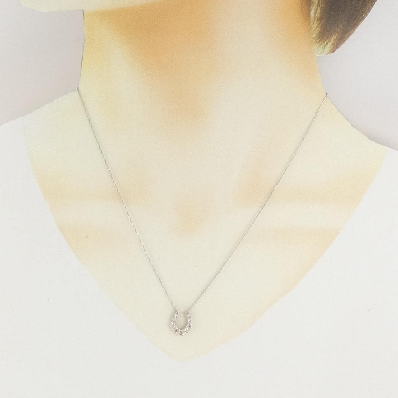 PT900/PT850 ダイヤモンド ネックレス 0.50CT