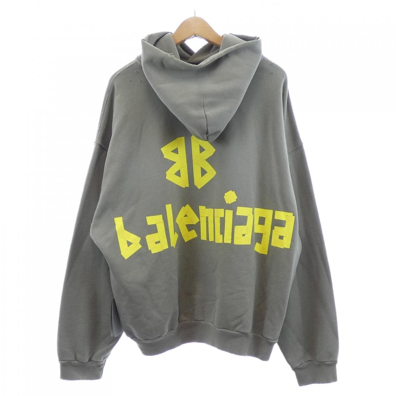 バレンシアガ BALENCIAGA 744441 TQVA9 UNISEX パーカー