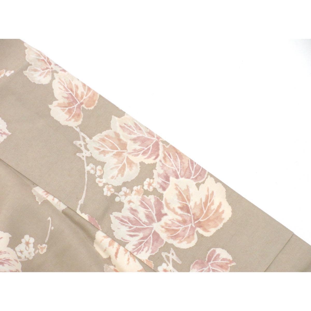 小紋　染紬　身幅Ｌ寸