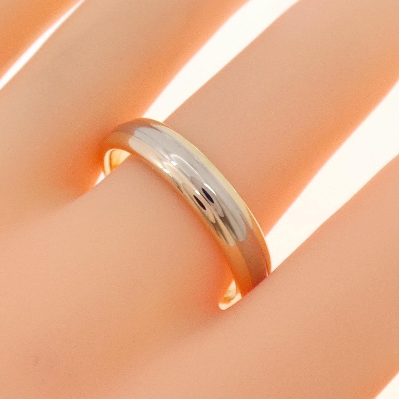 【ヴィンテージ】カルティエ スリーカラーウェディング リング