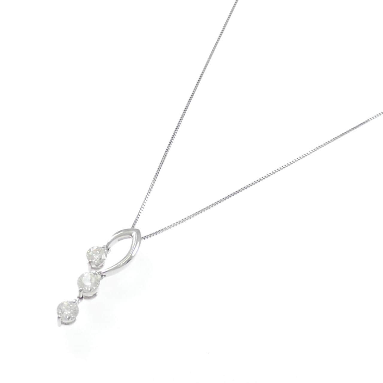 PT900/PT850 ダイヤモンド ネックレス 1.023CT
