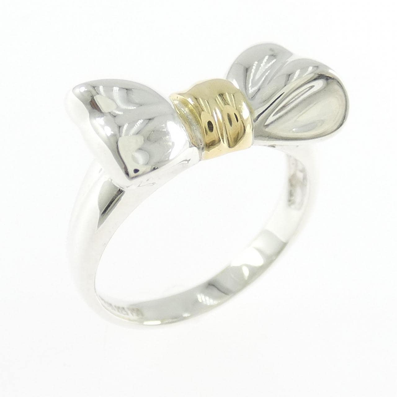 【ヴィンテージ】ティファニー リボン リング