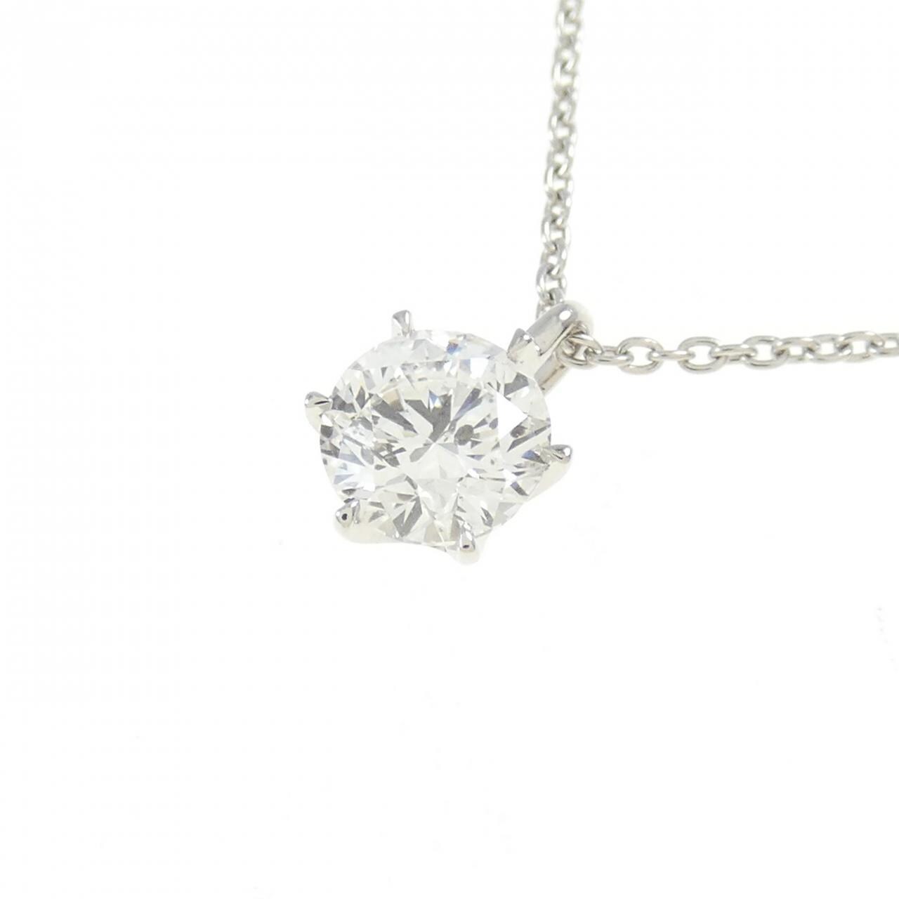 【リメイク】PT ダイヤモンド ネックレス 0.496CT G I1 VG