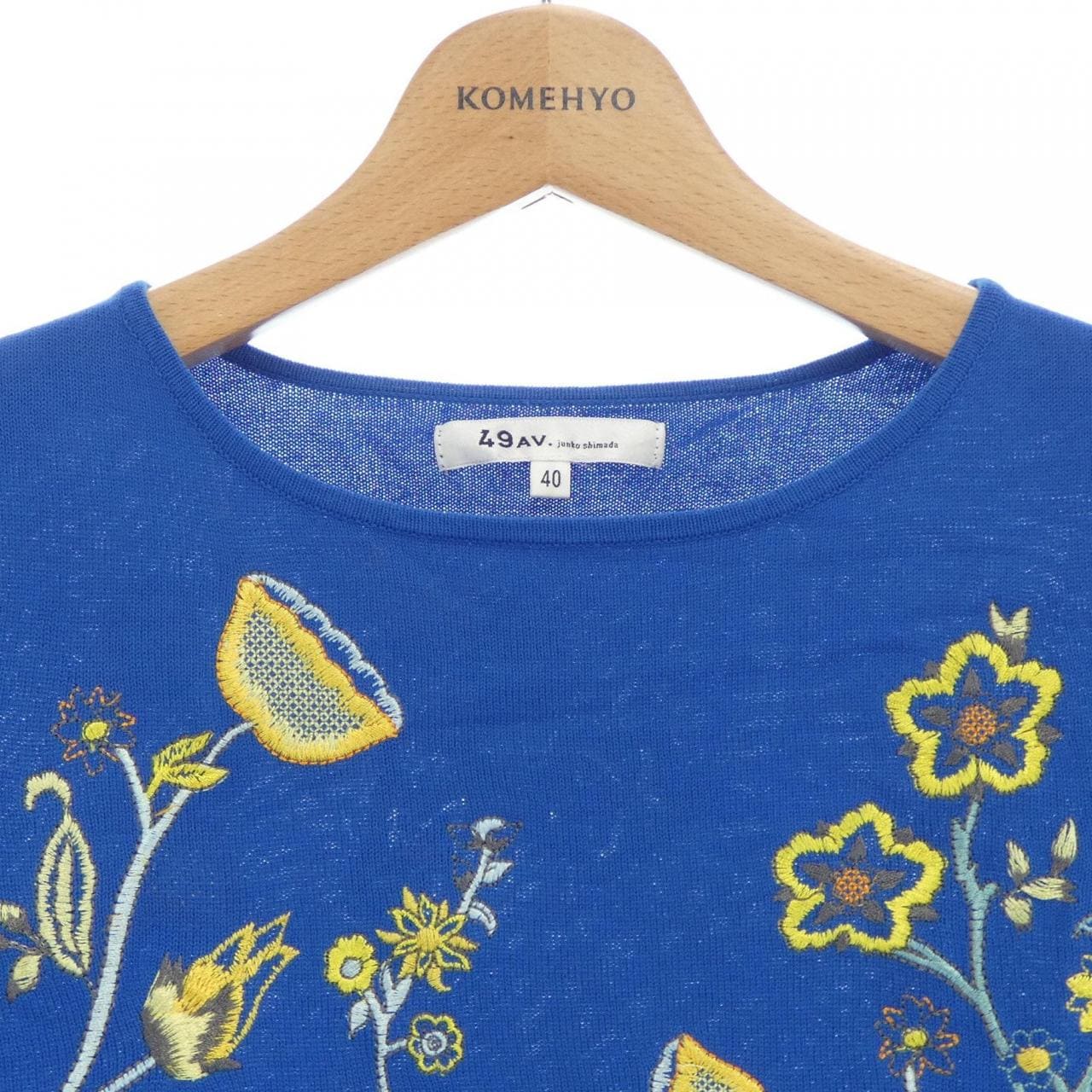 49アベニュージュンコシマダ 49AV.junko shimada ニット