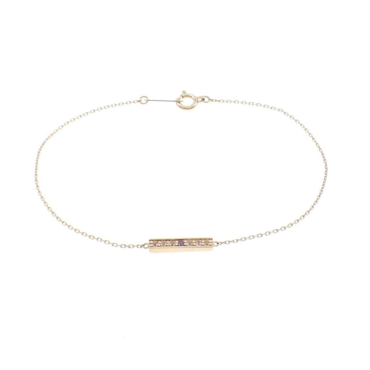 4゜C アメジスト ブレスレット