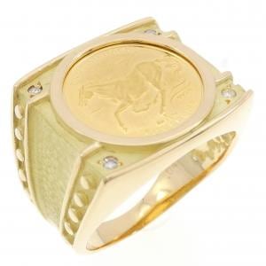 K18YG ダイヤモンド リング 0.04CT