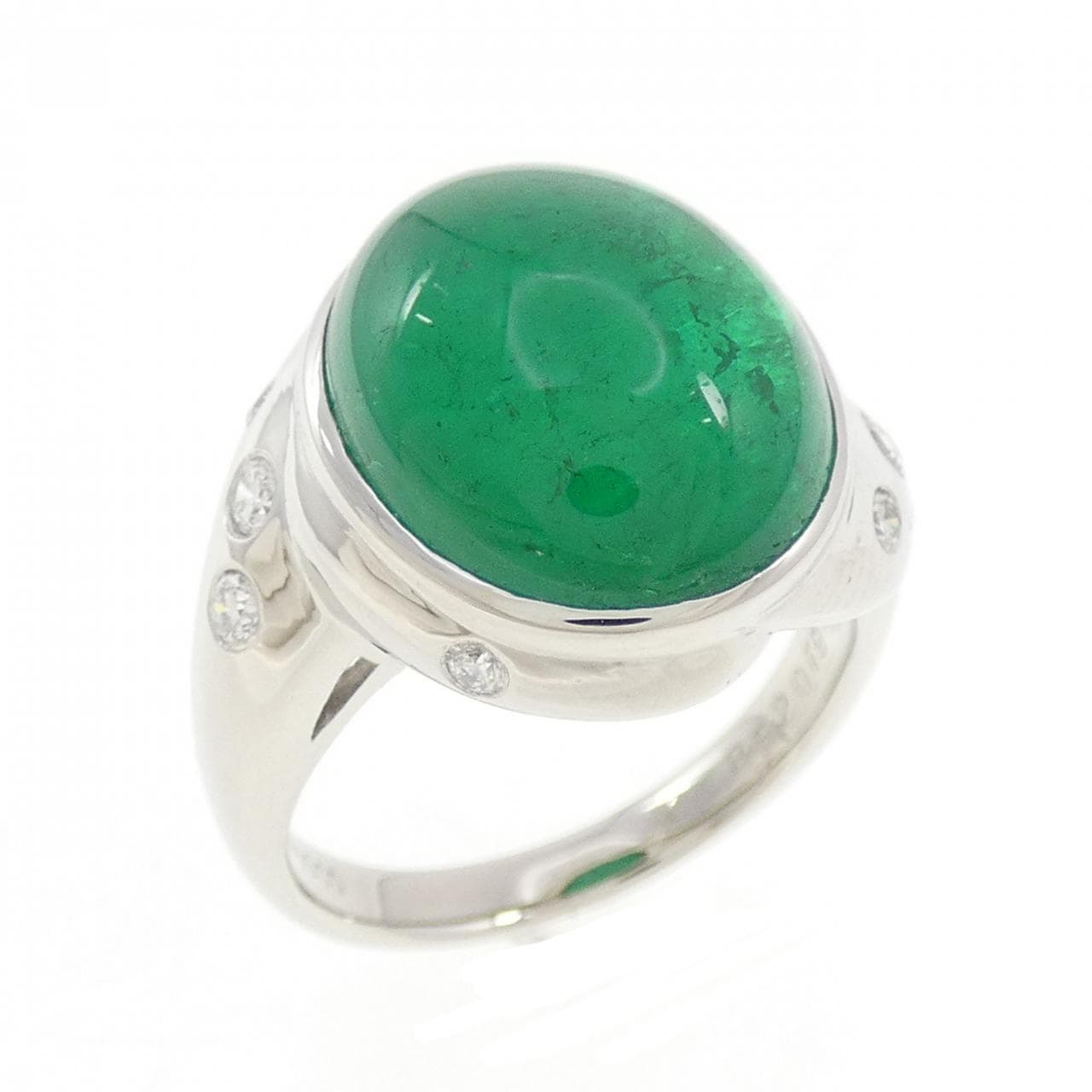 PT900 エメラルド リング 8.52CT