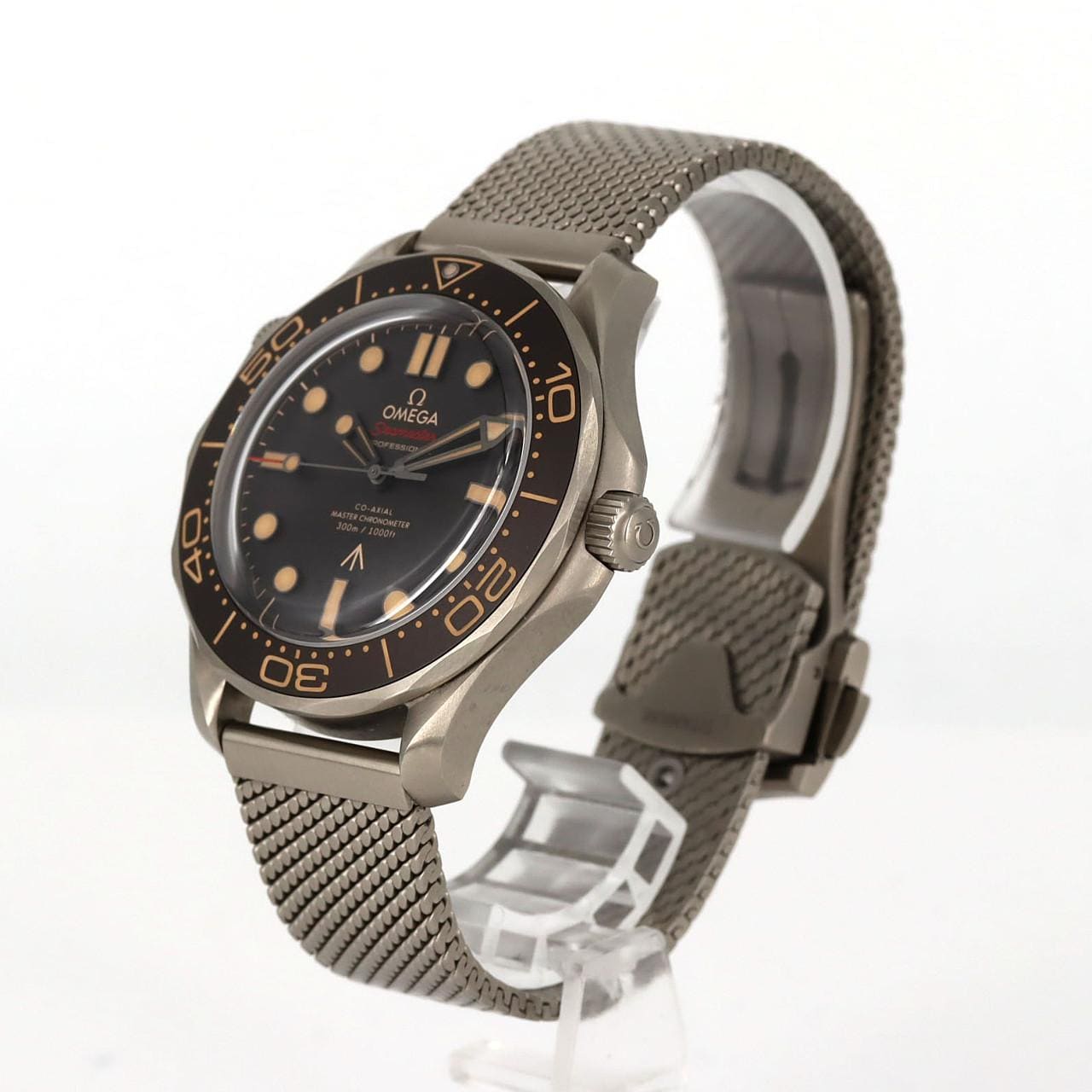 オメガ シーマスターダイバー300M･007エディション TI 210.92.42.20.01.001 TI 自動巻