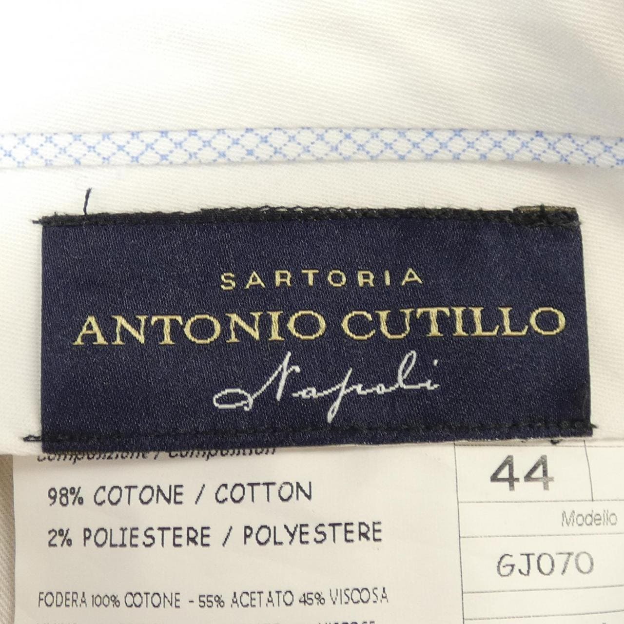 ANTONIO CUTILLO パンツ