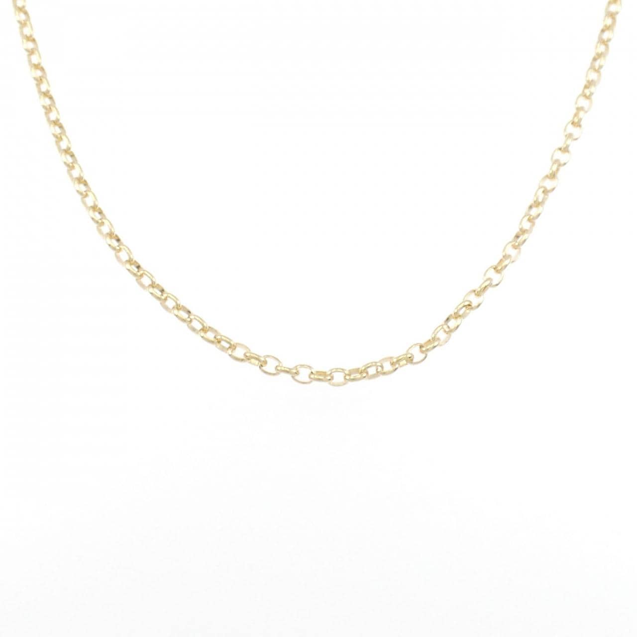 K18YG chain necklace