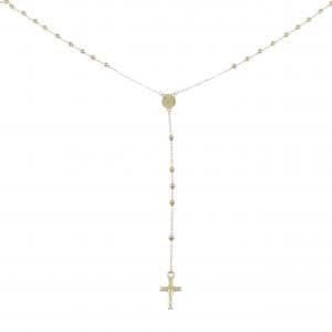 750YG クロス ネックレス