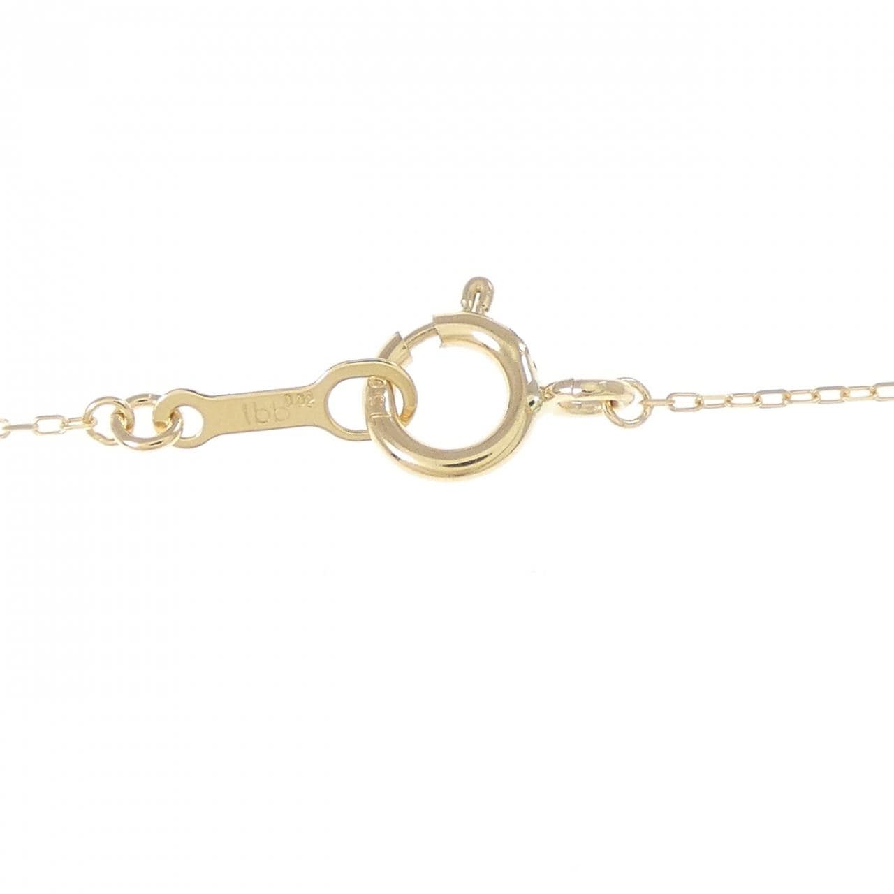 K18YG ダイヤモンド ネックレス 0.02CT