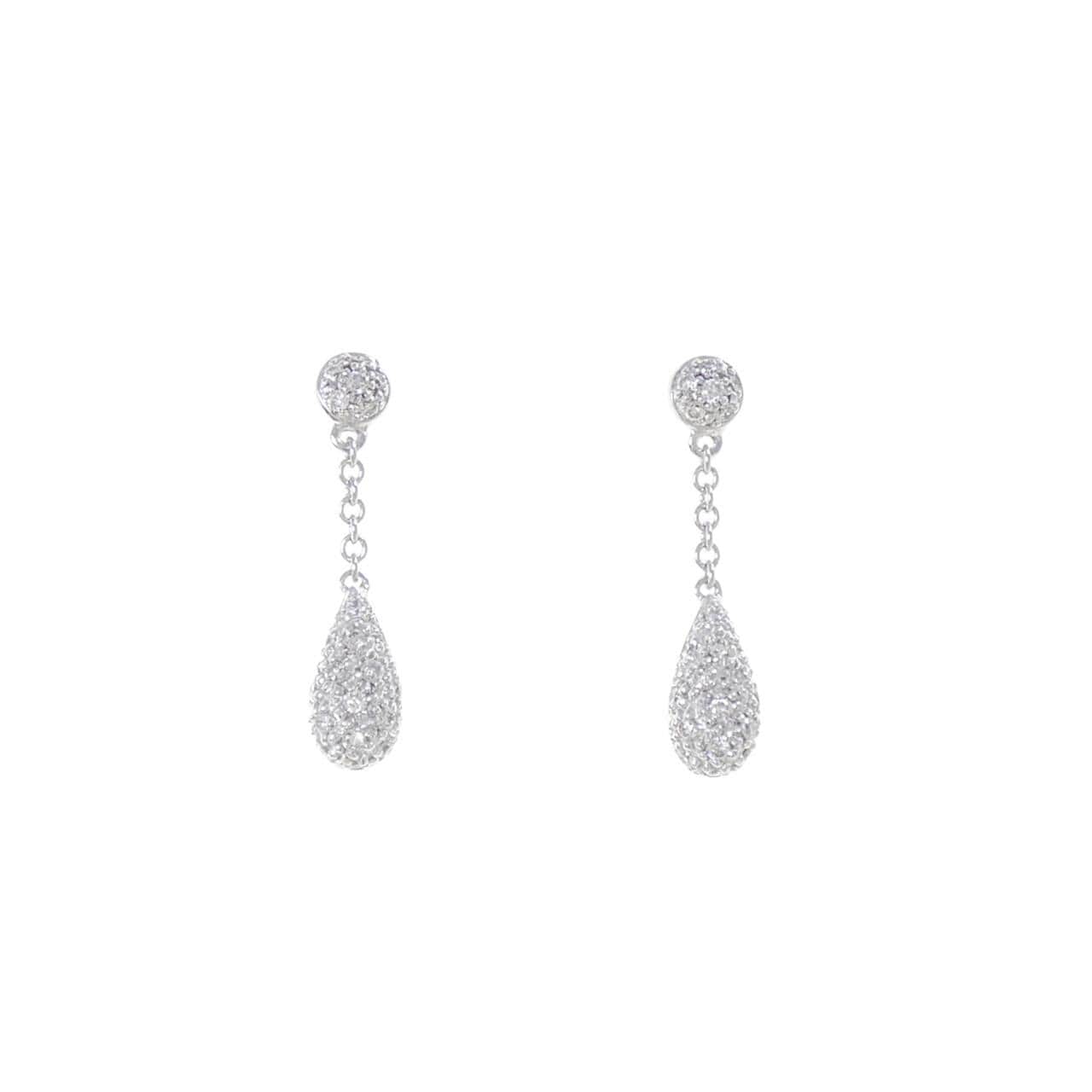 ポンテヴェキオ ダイヤモンド ピアス 0.22CT