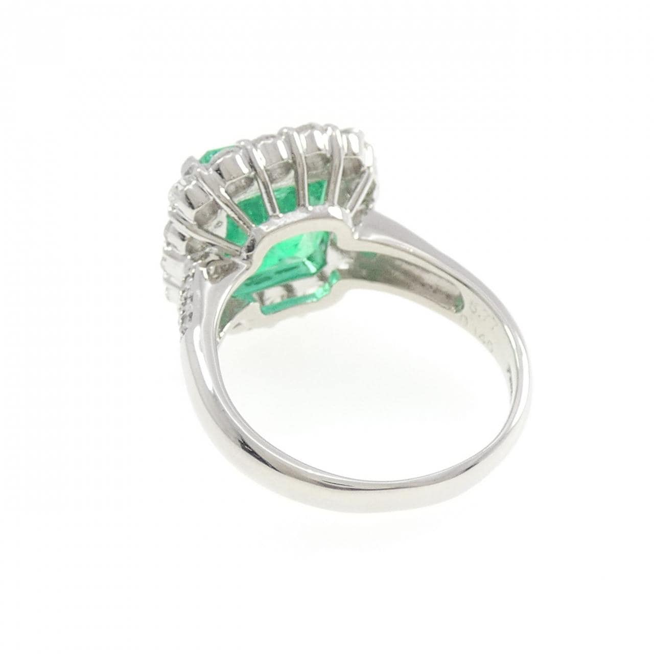 PT900 エメラルド リング 5.77CT コロンビア産