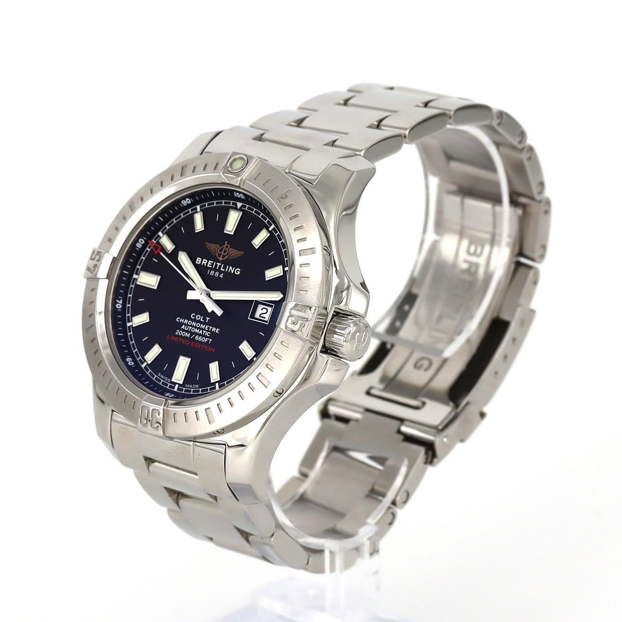 BREITLING Colt Auto 限量版 A17388/A173B66PCS SS自动上弦
