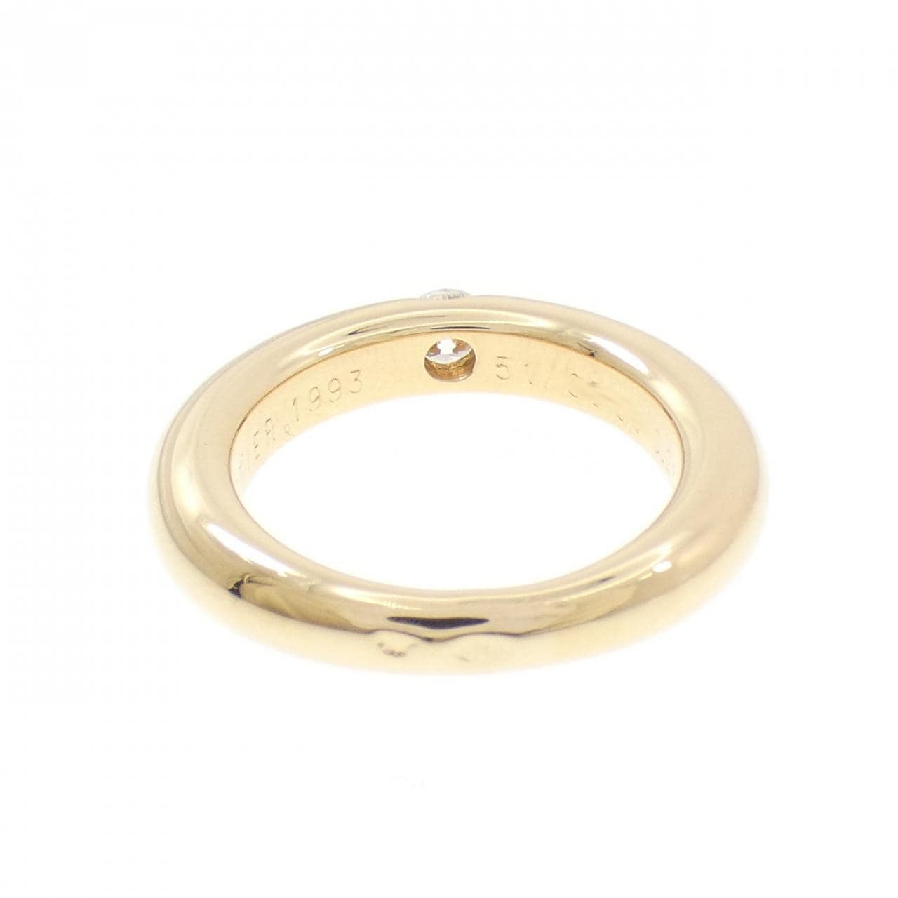 Cartier椭圆戒指 0.25CT