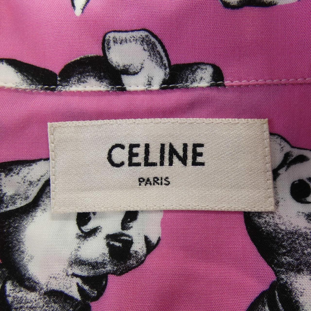 セリーヌ CELINE 2C730307Q S／Sシャツ