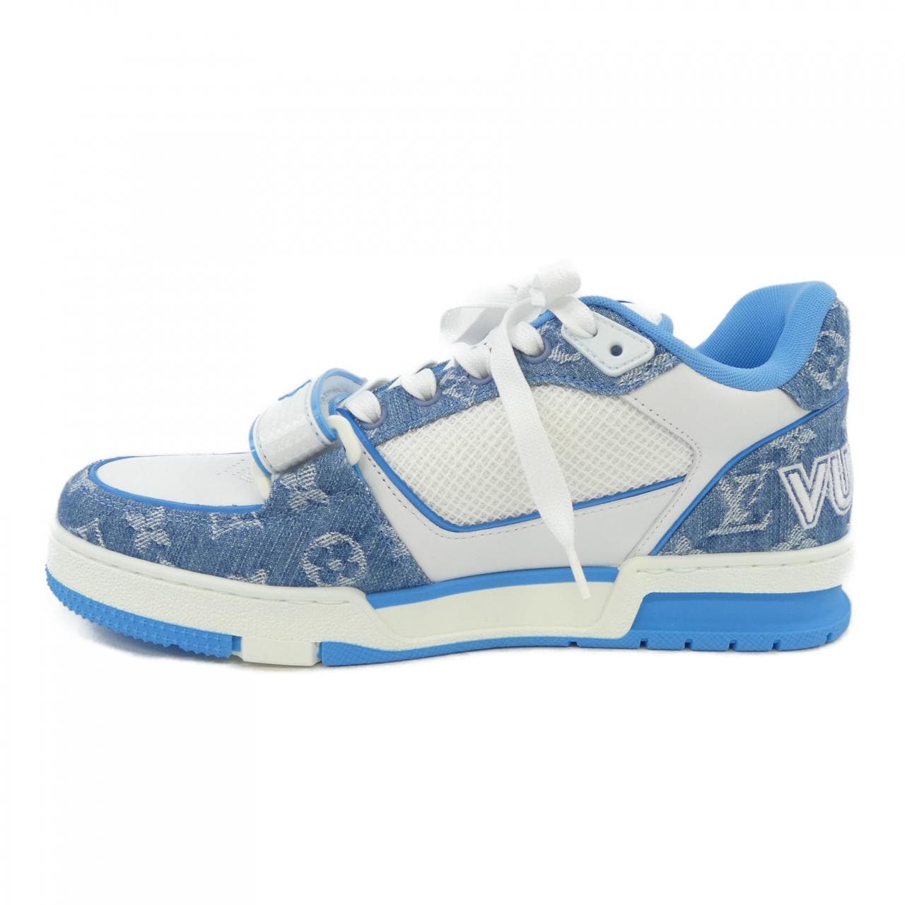 ルイヴィトン LOUIS VUITTON LVトレイナーライン モノグラムデニム スニーカー