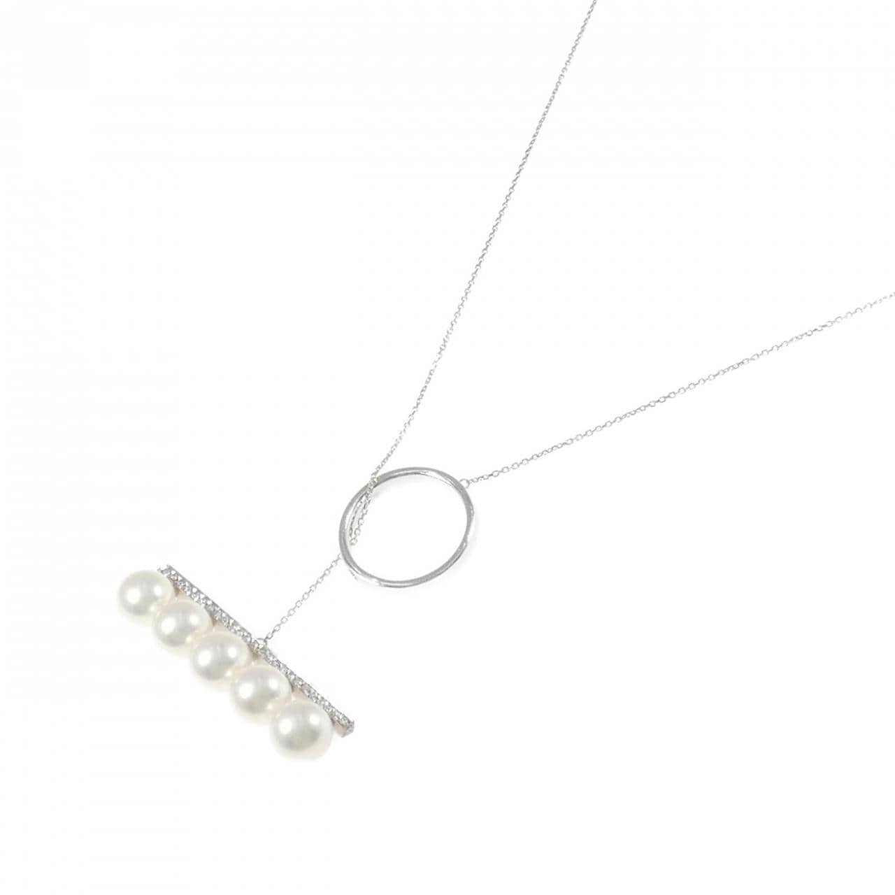 PT900 アコヤパール ネックレス