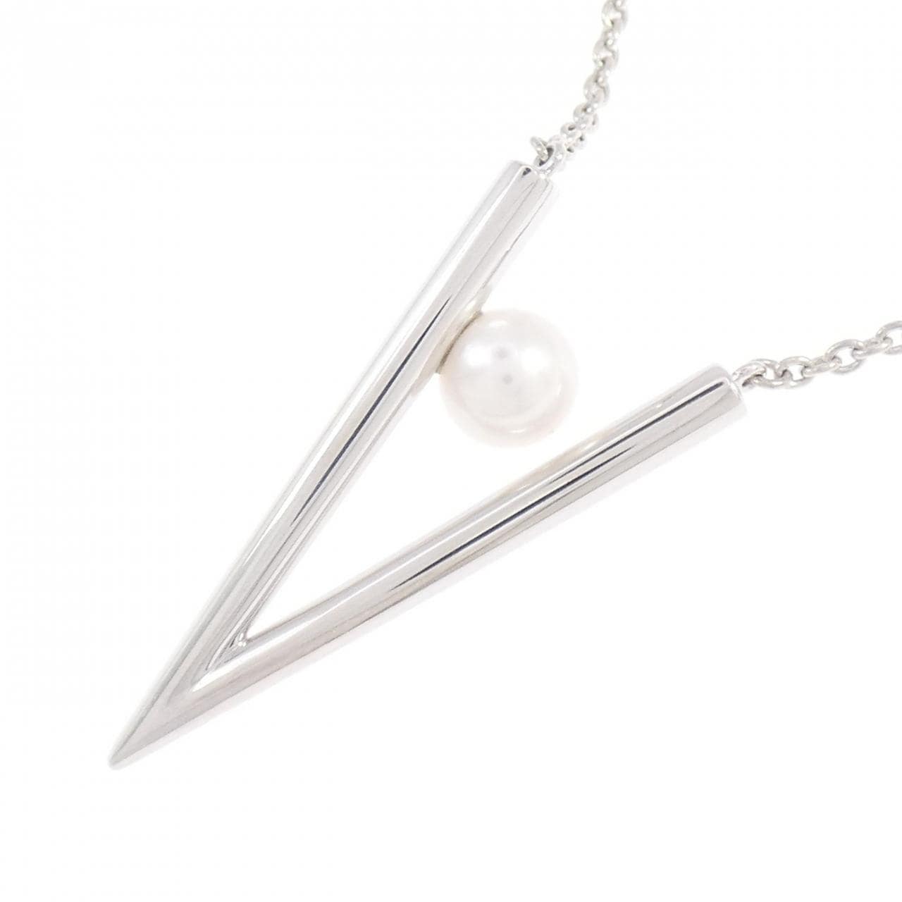 ミキモト V コード ネックレス 7mm