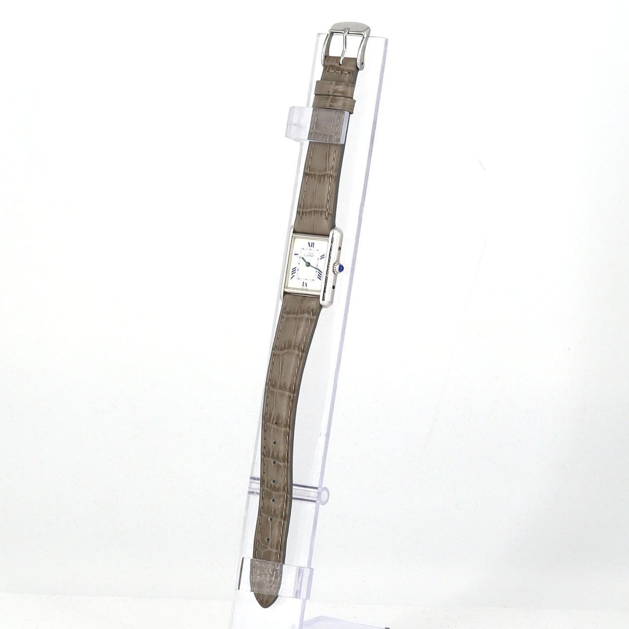 【ノーメンテナンス還元価格】カルティエ マストタンクSM W1014054 シルバー クォーツ