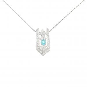 タサキ パライバトルマリン ネックレス 0.18CT