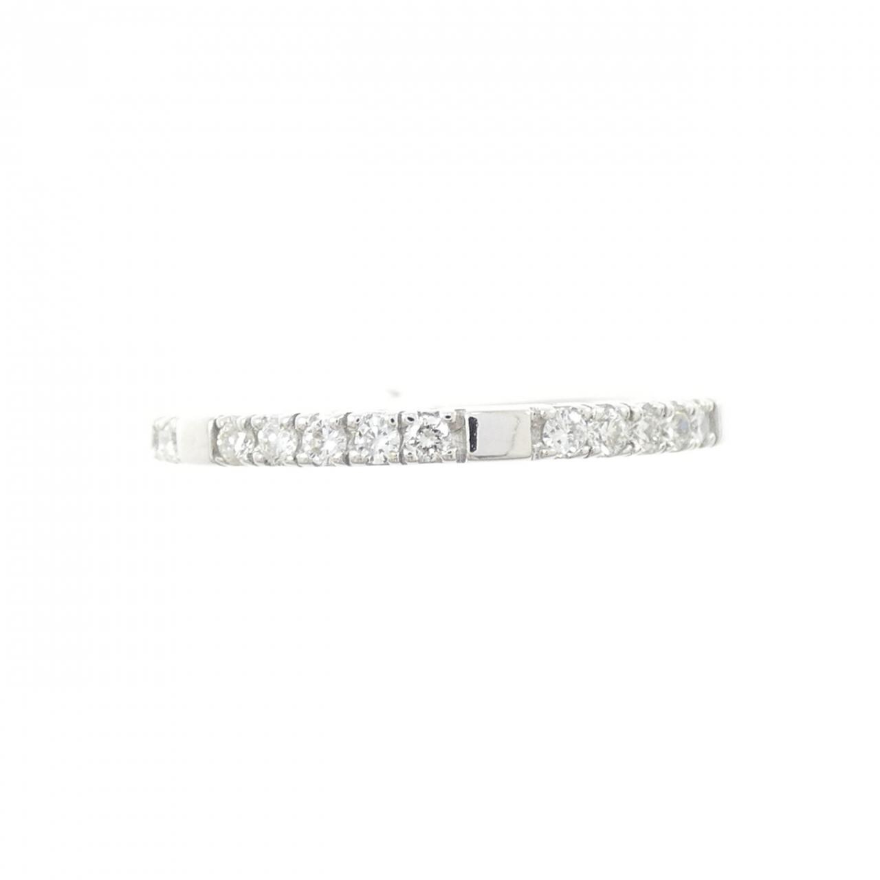 K18WG ダイヤモンド リング 0.34CT