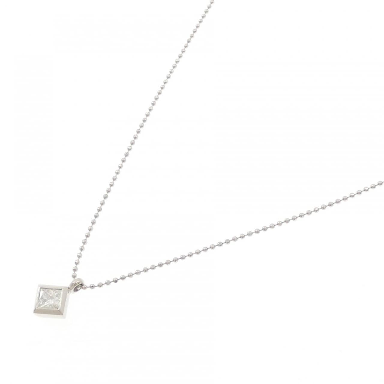 PT900/PT850 ダイヤモンド ネックレス 0.324CT