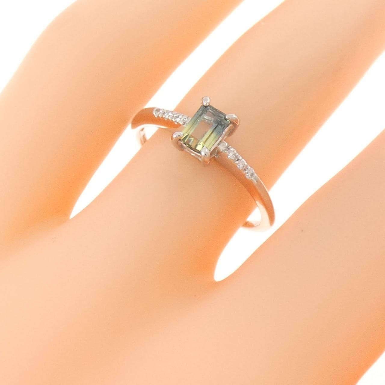 PT900 サファイヤ リング 0.44CT
