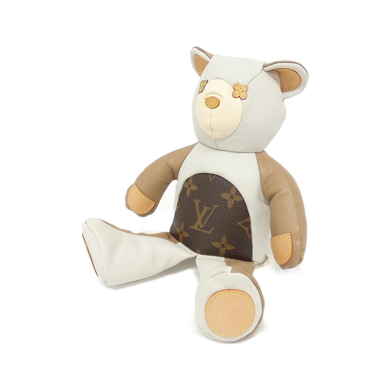 LOUIS VUITTON Doudou Louis Teddy Bear GI0142 Plush Toy