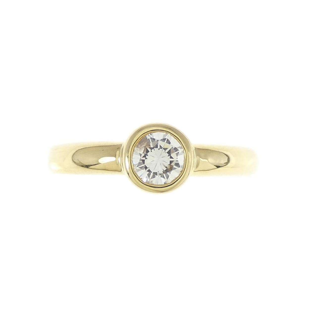 K18YG ダイヤモンド リング 0.31CT
