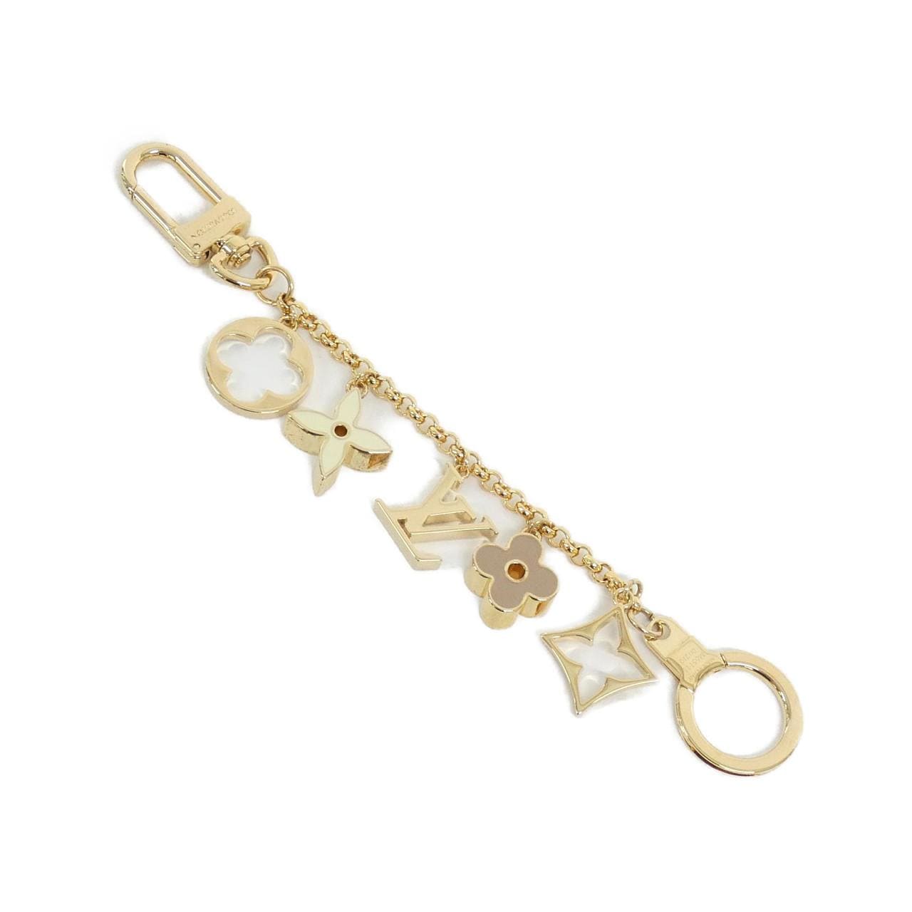 LOUIS VUITTON包袋小饰物链 Fleur Du Monogram M65111 Qeelin