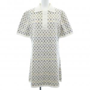 ルイヴィトン LOUIS VUITTON パイソンエフェクトモノグラムジャカード ポロドレス FOKD89217 ワンピース