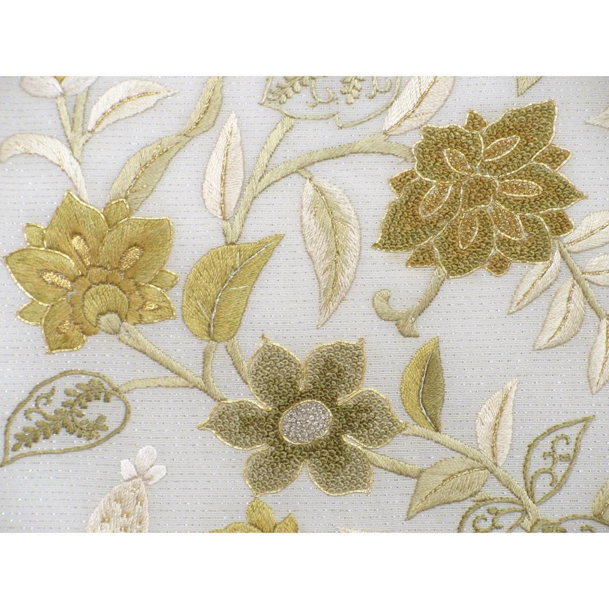 【新品】袋帯　尾峨佐　刺繍加工