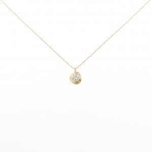 K18YG ダイヤモンド ネックレス 0.11CT