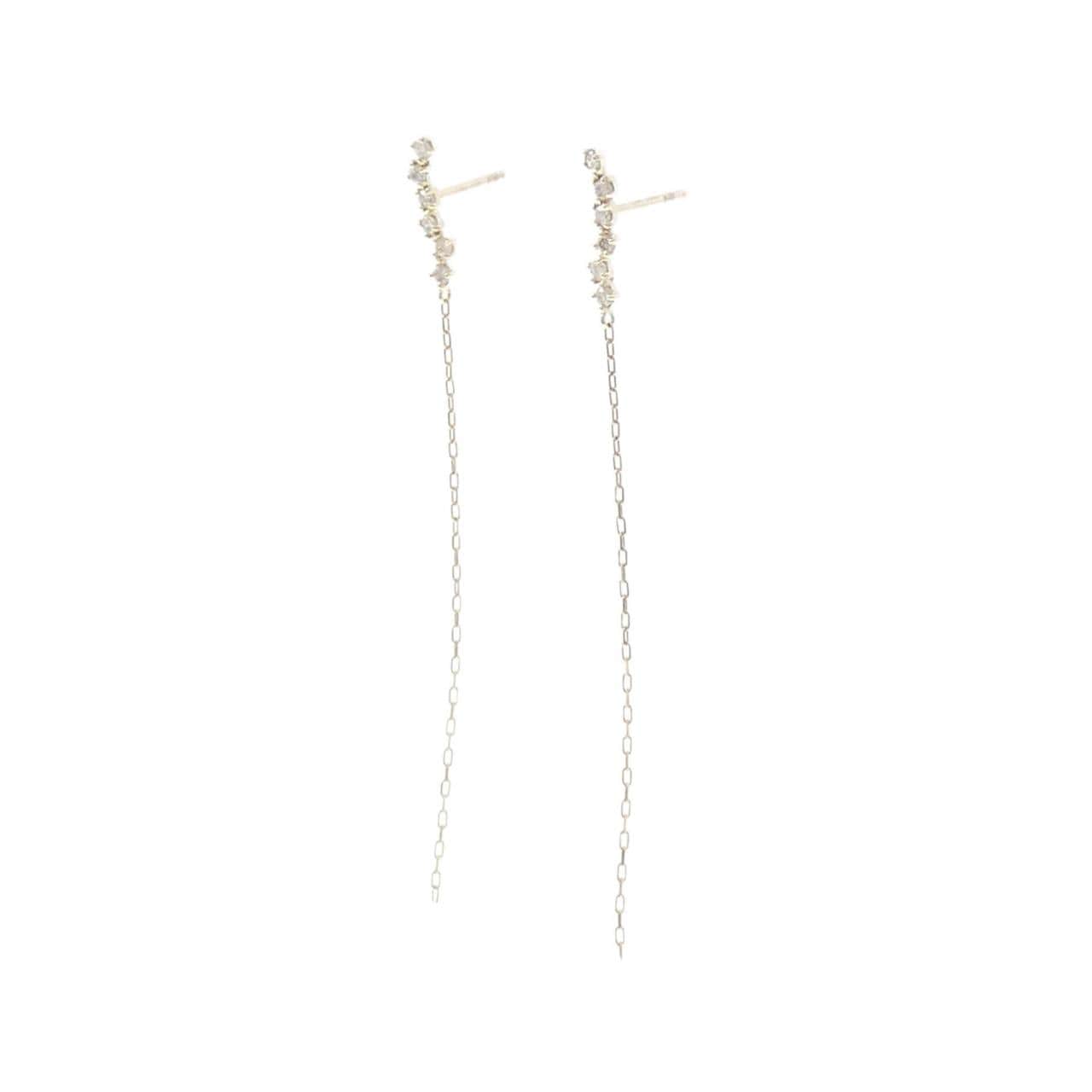 リラ ダイヤモンド ピアス 0.10CT