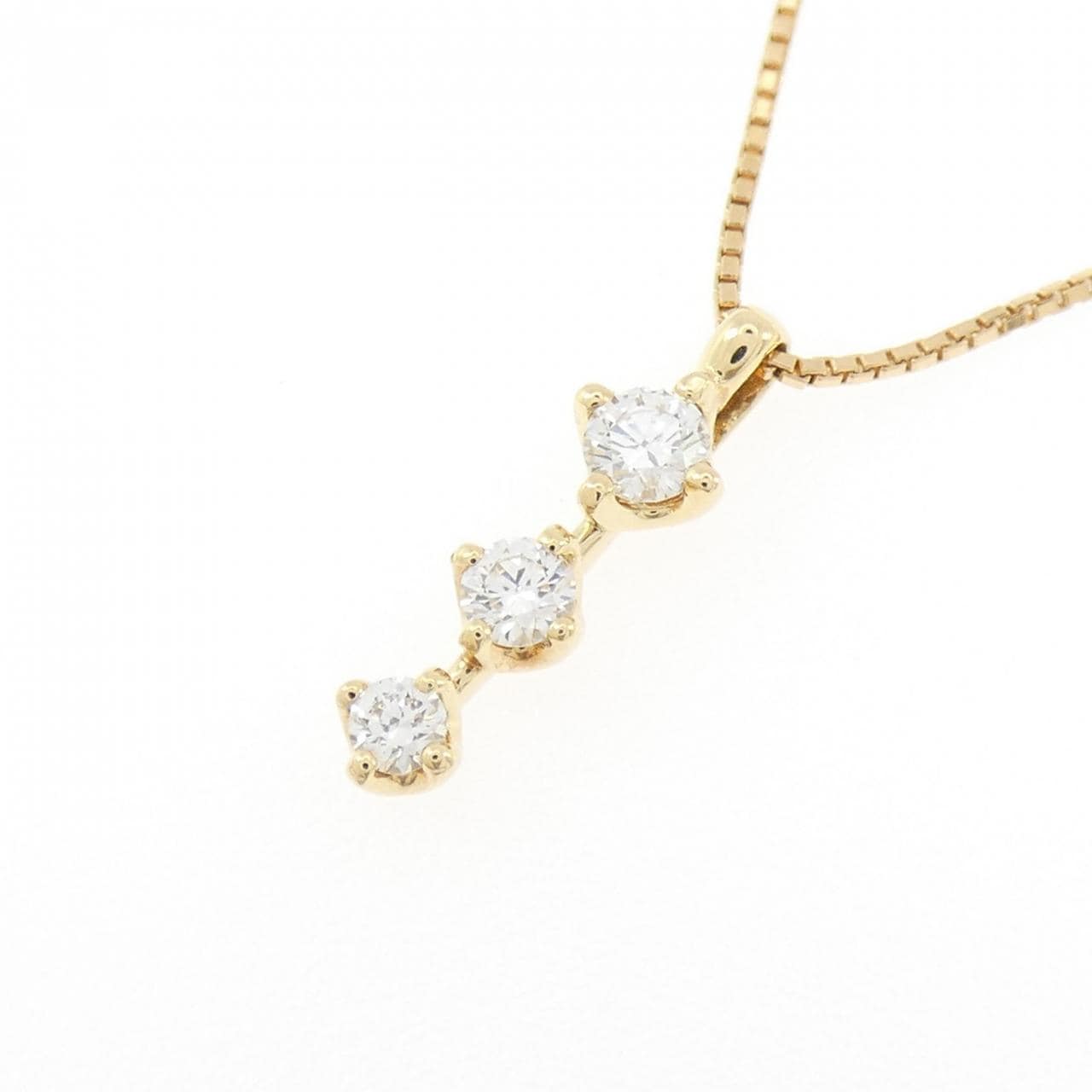 タサキ ダイヤモンド ネックレス 0.19CT