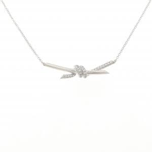 ティファニー ノット ネックレス 0.25CT