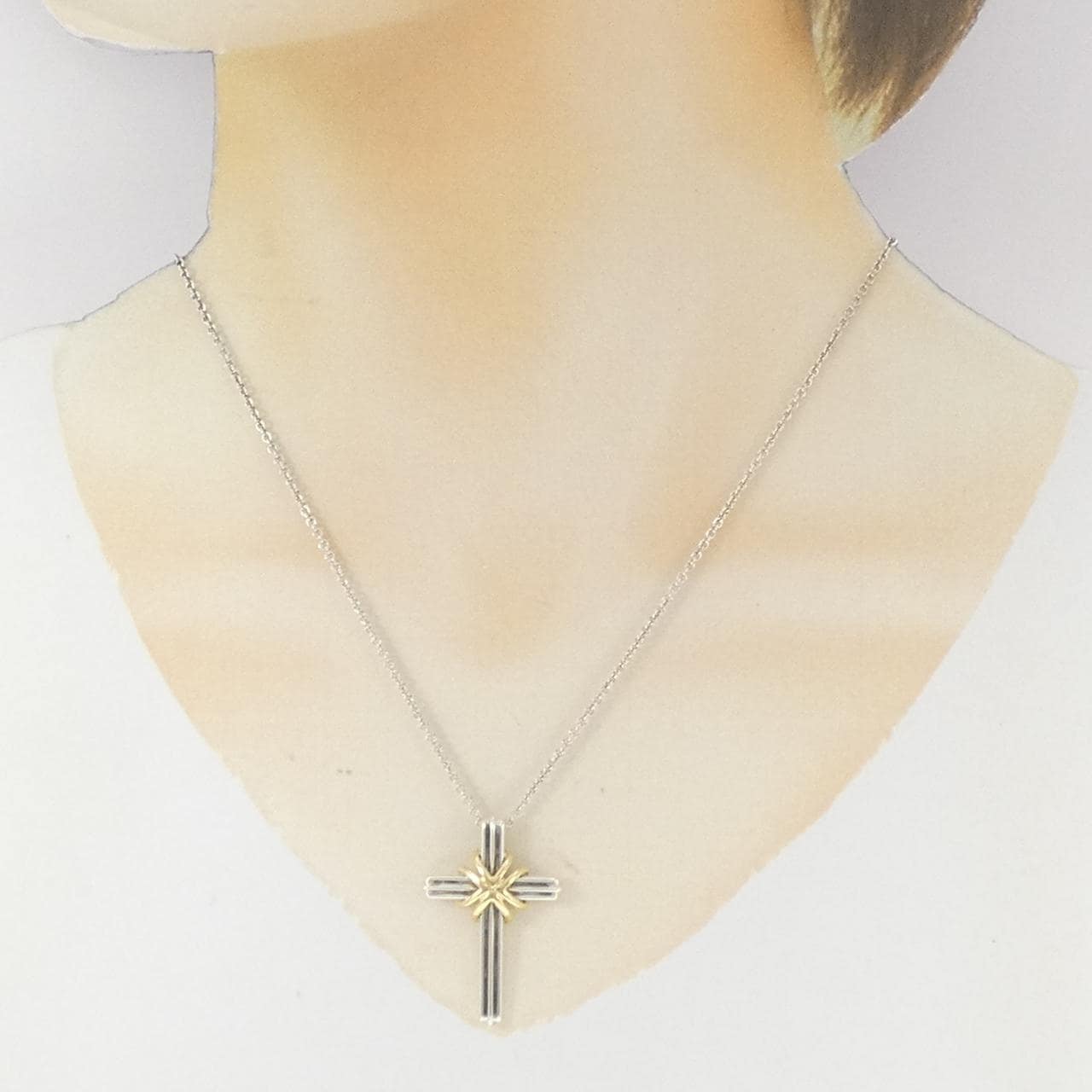 ティファニー 925/750YG ネックレス