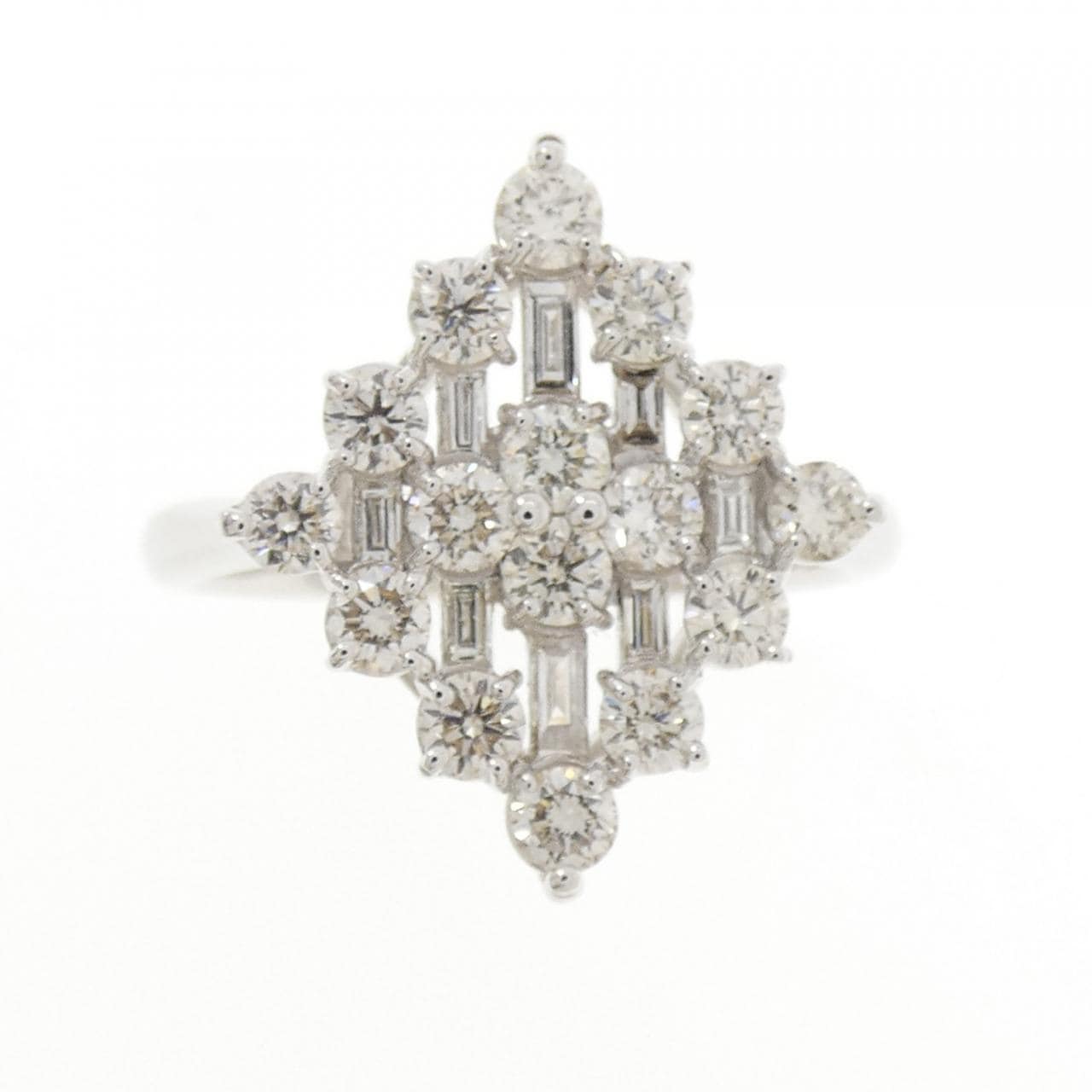 【新品】PT900 ダイヤモンド リング 1.00CT