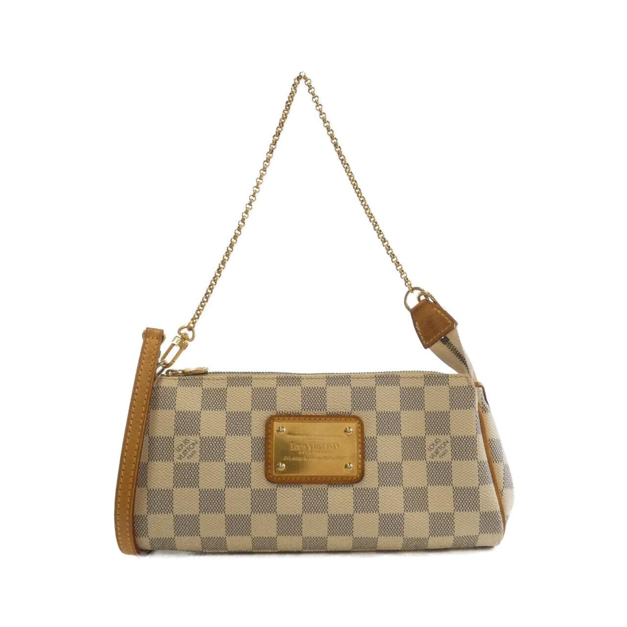 ルイヴィトン ダミエ アズール エヴァ N55214 ショルダーバッグ