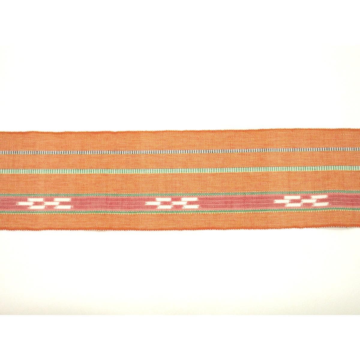 【新品】半幅帯　ミンサー