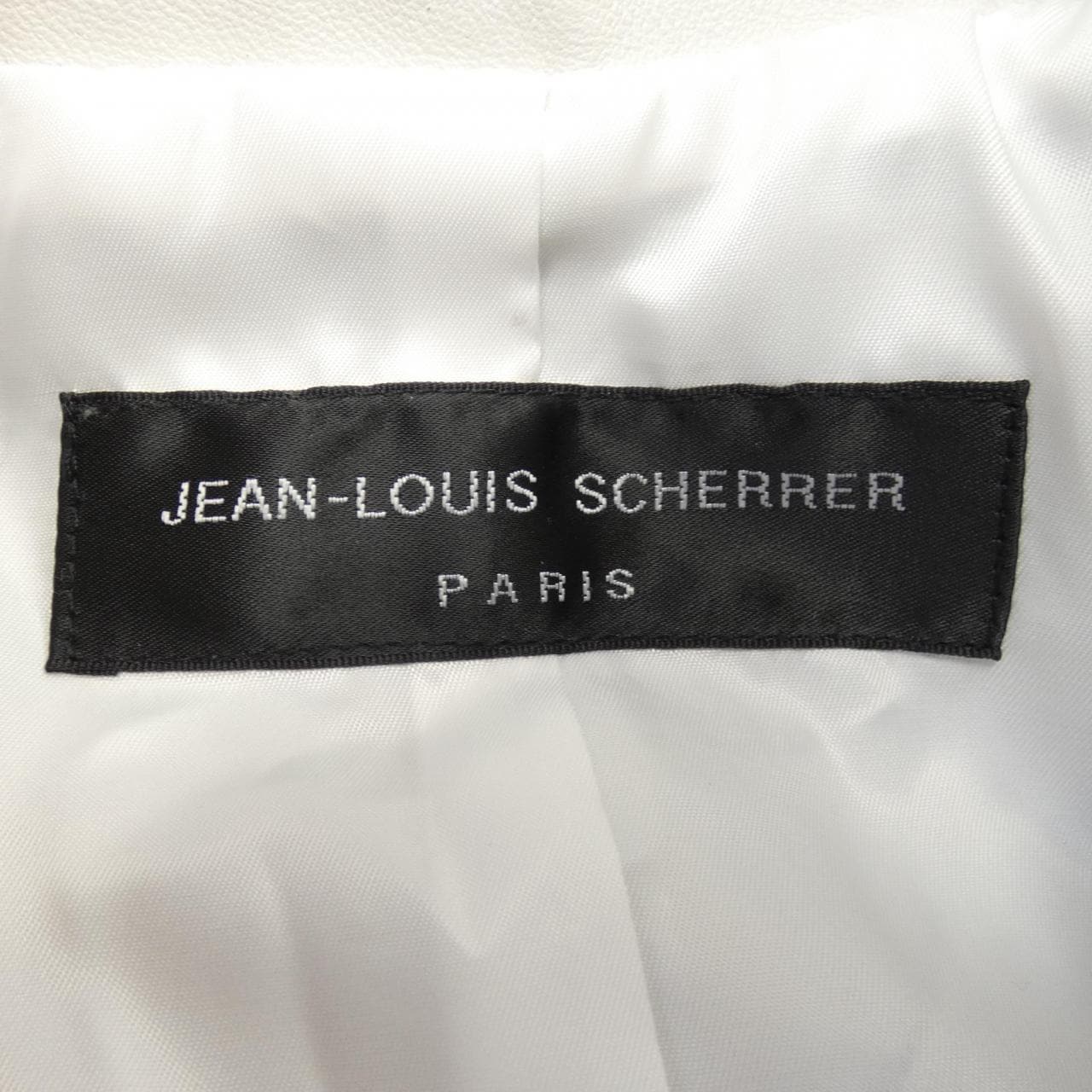 ジャンルイ シェレル JEAN LOUIS SCHERRER レザージャケット
